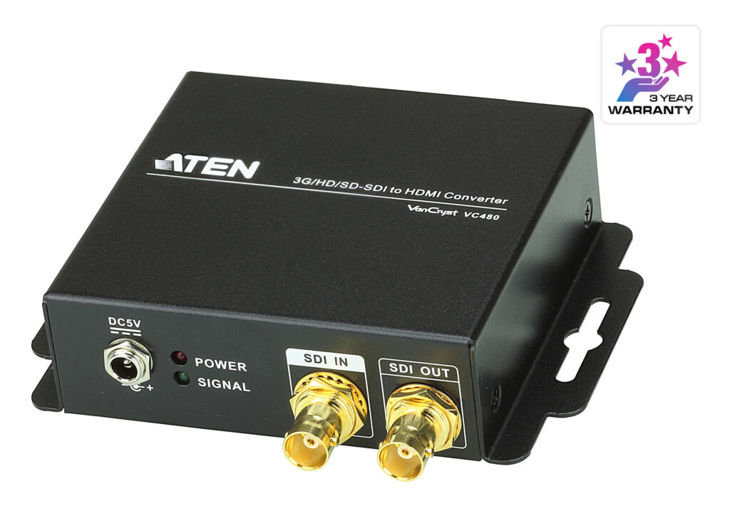 ATEN VC480 - Konwerter 3G/HD/SD-SDI do HDMI