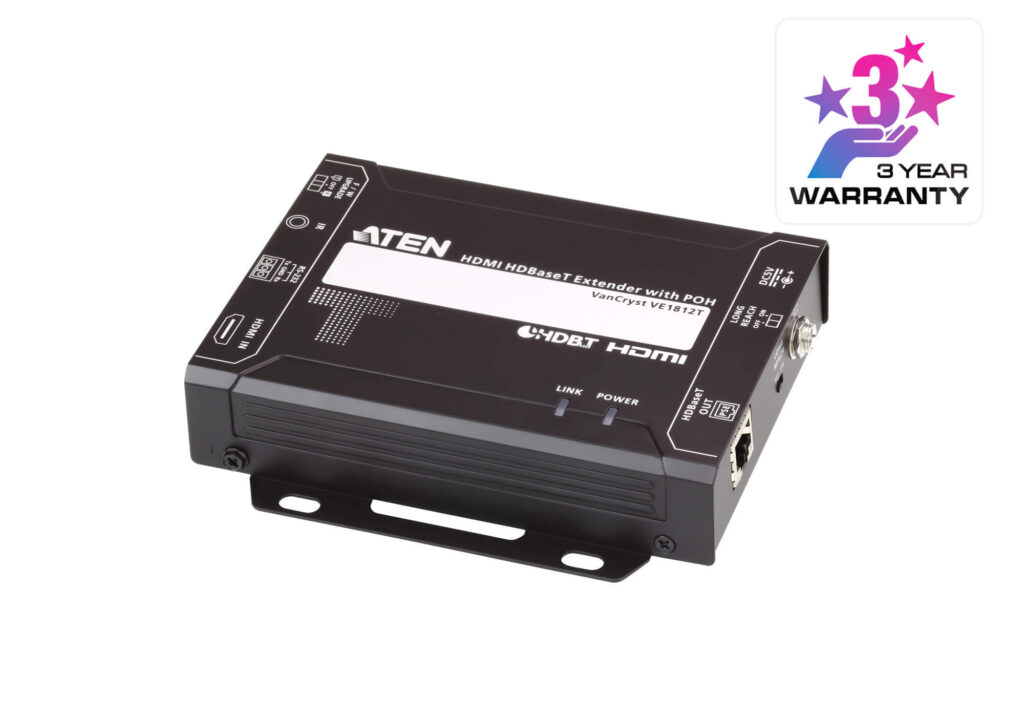 ATEN VE1812T - Nadajnik ekstendera HDMI HDBaseT z PoH (4K@100m) (HDBaseT klasa A)