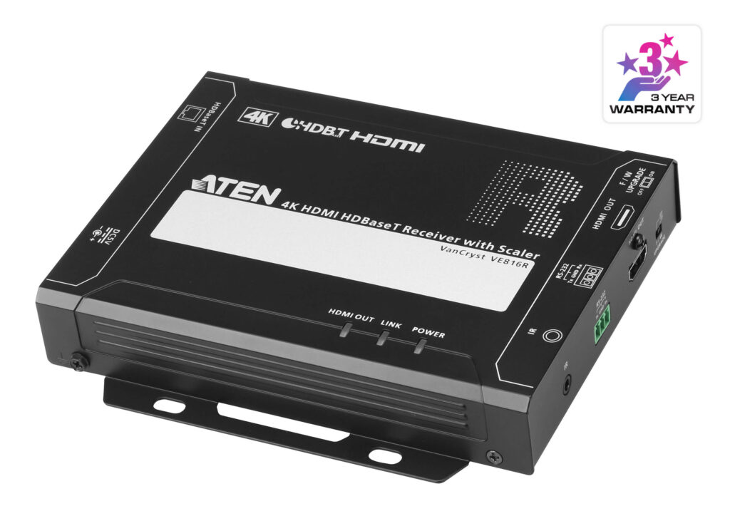 ATEN VE816R - Odbiornik ekstendera HDBaseT HDMI 4K ze skalerem (4K@100m) (HDBaseT Class A)