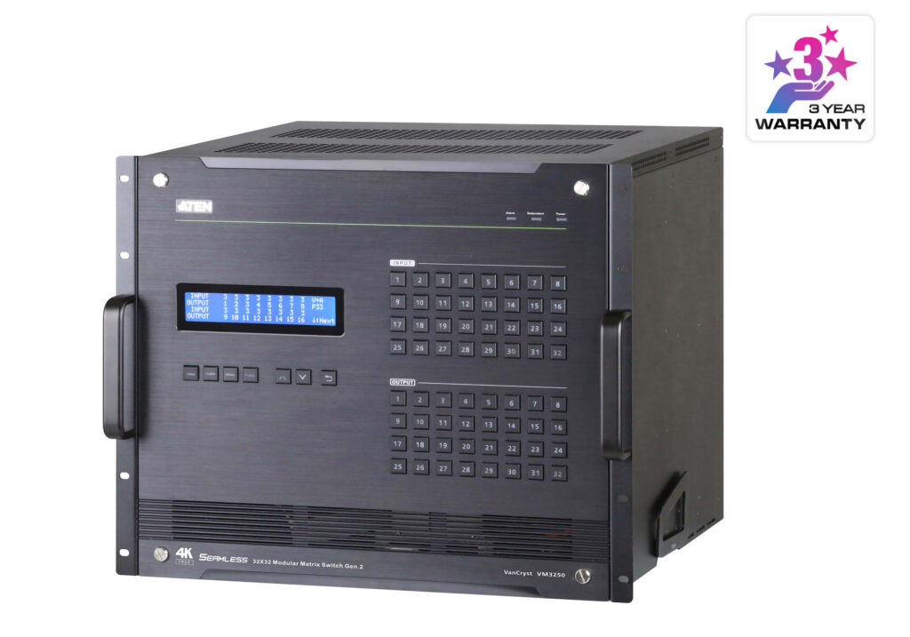 ATEN VM3250 - Modularny przełącznik matrycowy 32 x 32 Gen.2