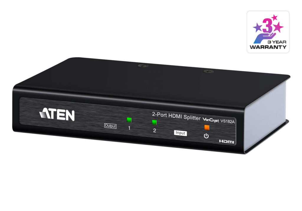 ATEN VS182A - 2-portowy rozdzielacz HDMI
