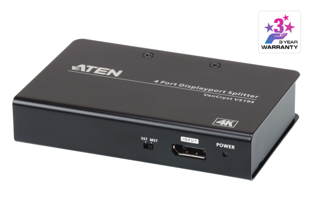 ATEN VS194 - 4-portowy rozdzielacz 4K DisplayPort