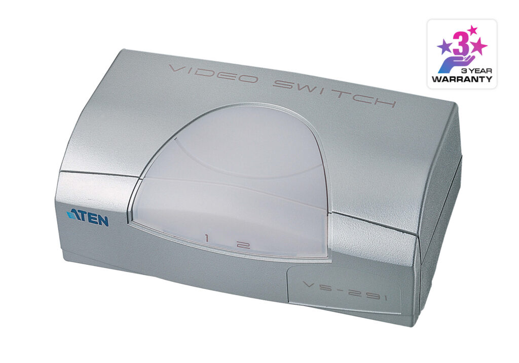 ATEN VS291 - 2-portowy przelacznik wideo